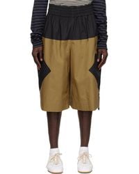 SC103 - Ssense限定 ブラック＆ブラウン Champion ショートパンツ - Lyst