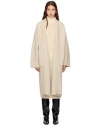 Lauren Manoogian - Off- Double Face Long Coat - Lyst