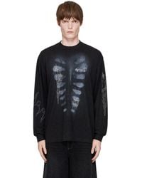 AVAVAV - X-Ray Handwriting Long Sleeve T-Shirt - Lyst