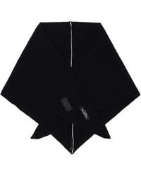 MM6 by Maison Margiela - Wool-Blend Scarf - Lyst