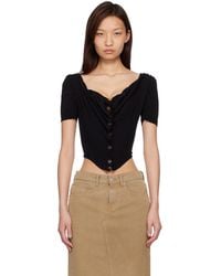 Vivienne Westwood - Bea Corset Cardigan Blouse - Lyst