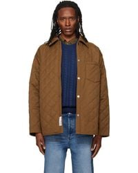 A.P.C. - Quilted Wool Jacket - Lyst