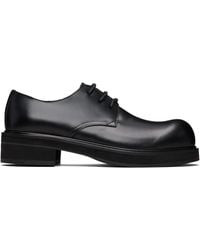 Acne Studios - Leather Lace-Up Derbys - Lyst