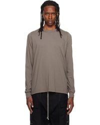 Rick Owens - Tower Short Crewneck Ls T-Shirt - Lyst