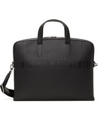 Paul Smith - Shadow Stripe Leather Folio Briefcase - Lyst