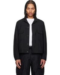 Sacai - Chalk Stripe Jacket - Lyst