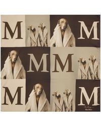 Max Mara - Foulard et brun à motif imprimé - Lyst