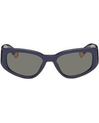 Jacquemus - Navy 'les Lunettes Gala' Sunglasses - Lyst