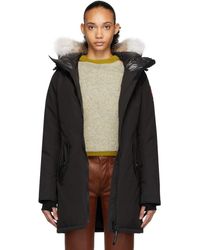 Canada Goose Black Down Rosemont Parka