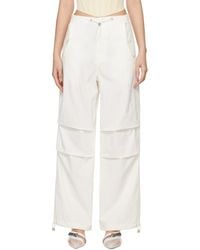 Dion Lee - Off-white Parachute Trousers - Lyst