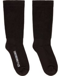 Rick Owens - Concordians Mid Calf Socks - Lyst