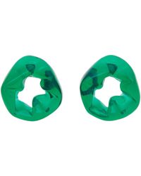 Completedworks Scrunch Earrings - Green