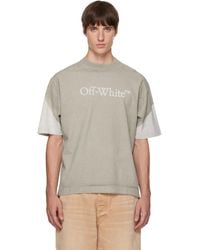 Off-White c/o Virgil Abloh - Negative Big Bookish Skate S/S T-Shirt - Lyst