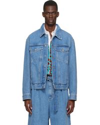 Dries Van Noten - Flap Pocket Denim Jacket - Lyst