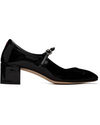 Aeyde - Chaussures à talon bottier aline noires - Lyst