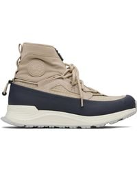 Canada Goose - Tan Glacier Trail High Sneakers - Lyst