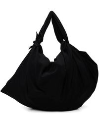 Y's Yohji Yamamoto - Crepe De Chine Mini Furoshiki Bag - Lyst