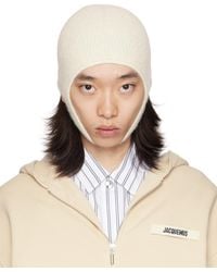 Jacquemus - Off- La Casa 'La Capuche Gros Grain' Beanie - Lyst