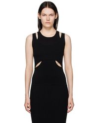 Dion Lee - Débardeur Interlink Noir - Lyst
