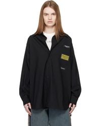 MM6 by Maison Margiela - Tailored Wool-Blend Shirt - Lyst