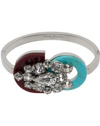 Maison Margiela - Silver Crystal Bracelet - Lyst