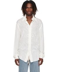 Edward Cuming - Off- Kitchen Curtain Shirt - Lyst