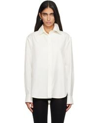 Bottega Veneta - Silk & Viscose Toile Shirt - Lyst