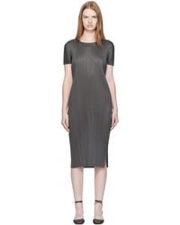 Pleats Please Issey Miyake - Monthly Colors June Midi Dress - Lyst