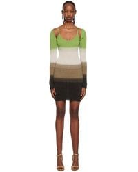 Gcds - Green Degradé Minidress - Lyst