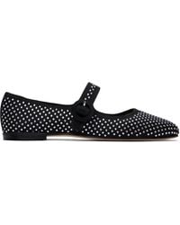Repetto - Georgia Square-Toe Mary Jane Ballerina Flats - Lyst