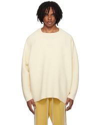 Fear Of God - Off- Dropped Shoulder Sweater - Lyst