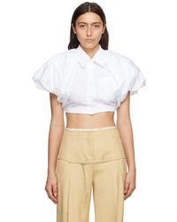 Jacquemus - White Le Chouchou 'la Chemise Pavane' Shirt - Lyst