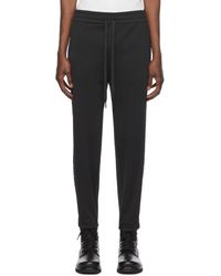 Moncler - Black Polyester Lounge Pants - Lyst