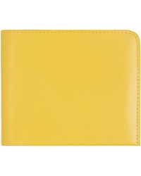 Dries Van Noten - Yellow Leather Wallet - Lyst