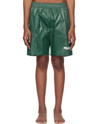 Vetements - 'Polizei' Swim Shorts - Lyst