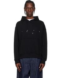 HUGO - Oversized-Fit Graphic Print Hoodie - Lyst