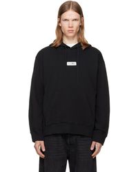 MM6 by Maison Margiela - Unbrushed Cotton Hoodie - Lyst
