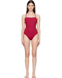 Loulou de Saison - Itak Lds Criss-crossing Straps Swimsuit - Lyst