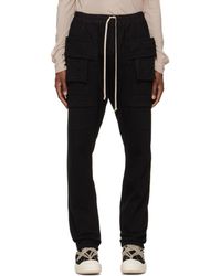 Rick Owens - Tower Creatch Drawstring Cargo Pants - Lyst