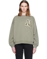 Anine Bing - Miles Letterman Sweatshirt - Lyst