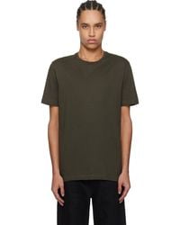 The Row - Khaki Luke T-Shirt - Lyst
