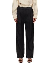 Loulou de Saison - Takaroa Lds Elasticated Waistband Trousers - Lyst