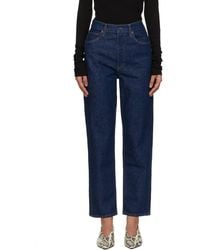 Agolde - 90's Pinch Waist Crop Comfort Stretch Jeans - Lyst