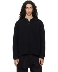 Studio Nicholson - Ozero Jersey Polo - Lyst