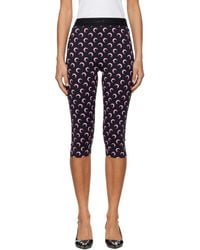 Marine Serre - Recycled Moon Jersey Capri Leggings - Lyst