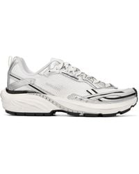 Represent - Baskets Storm Torn Gris Et Blanc - Lyst
