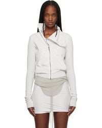 Rick Owens - Off- Temple Mountain Sweatshirt - Lyst