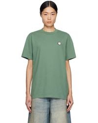 Moncler Genius - T-shirt vert - moncler x palm angels - Lyst