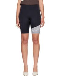 Versace - Embroidered-Logo Bicycle Shorts - Lyst