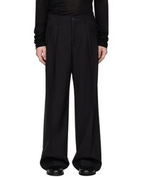 Filippa K - Wide-Leg Wool Blend Trousers - Lyst